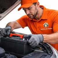 Jump Start On Road Side